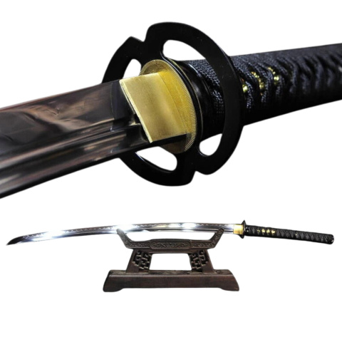 Honō no Shinken - katana premium ( 61-62 HRC stal 1095 Hartowany Glinką Naturalny Hamon) ukiyo-japan.pl Honō no Shinken - katana premium ( 61-62 HRC stal 1095 Hartowany Glinką Naturalny Hamon) ukiyo-japan.pl