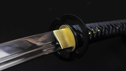Honō no Shinken - katana premium ( 61-62 HRC stal 1095 Hartowany Glinką Naturalny Hamon) ukiyo-japan.pl