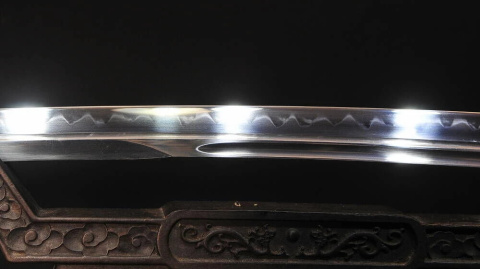 Honō no Shinken - katana premium ( 61-62 HRC stal 1095 Hartowany Glinką Naturalny Hamon) ukiyo-japan.pl Honō no Shinken - katana premium ( 61-62 HRC stal 1095 Hartowany Glinką Naturalny Hamon) ukiyo-japan.pl