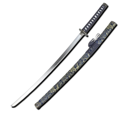 Katana Niebieskiego Smoka Seiryu Katana - samurajski miecz Katana Niebieskiego Smoka Seiryu Katana - samurajski miecz