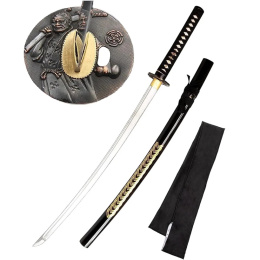 Katana no Kensei - miecz samurajski premium - stal węglowa 7KM5-410 ostra  - ukiyo-japan.pl