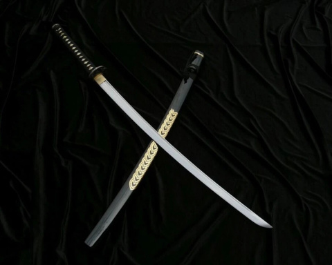 Katana no Kensei - miecz samurajski premium - stal węglowa 7KM5-410 ostra - ukiyo-japan.pl Katana no Kensei - miecz samurajski premium - stal węglowa 7KM5-410 ostra - ukiyo-japan.pl