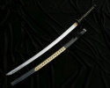 Katana no Kensei - miecz samurajski premium - stal węglowa 7KM5-410 ostra  - ukiyo-japan.pl