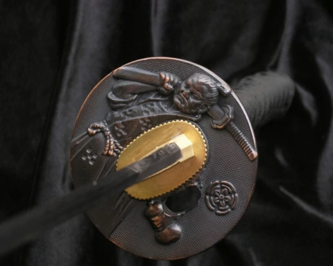 Katana no Kensei - miecz samurajski premium - stal węglowa 7KM5-410 ostra - ukiyo-japan.pl Katana no Kensei - miecz samurajski premium - stal węglowa 7KM5-410 ostra - ukiyo-japan.pl