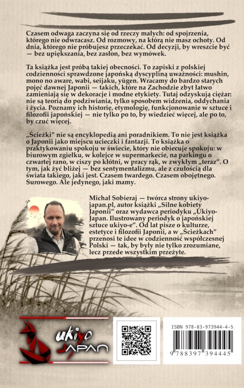Michał Sobieraj (ukiyo-japan.pl) - "Ścieżki. Japoński spokój wśród polskich brzóz" - kup książkę