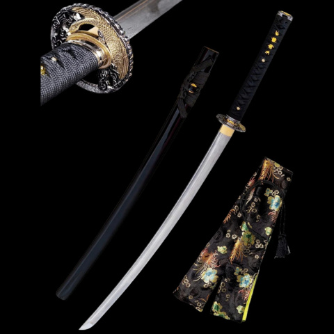 Samurajska katana premium - 8000-warstw, stal damasceńska - ukiyo-japan.pl Samurajska katana premium - 8000-warstw, stal damasceńska - ukiyo-japan.pl