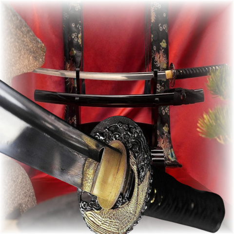 Samurajska katana premium - 8000-warstw, stal damasceńska - ukiyo-japan.pl Samurajska katana premium - 8000-warstw, stal damasceńska - ukiyo-japan.pl