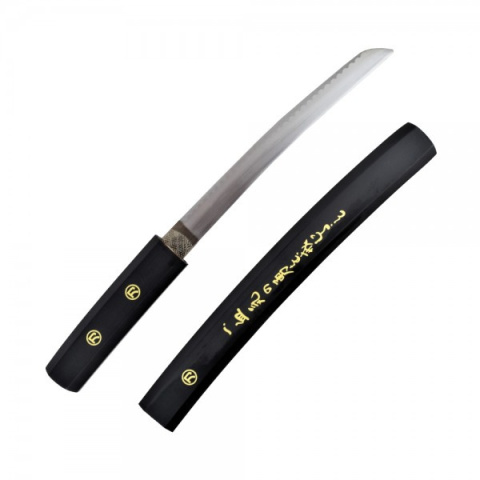 Zestaw Katana, wakizashi, tanto i stojak - samurajski oręż z grawerem z Musashiego Miyamoto Zestaw Katana, wakizashi, tanto i stojak - samurajski oręż z grawerem z Musashiego Miyamoto